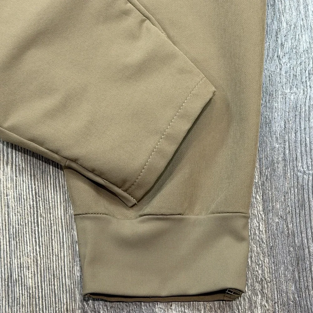 UNRL Apex Pants Mens Medium Tan Tapered Athletic Joggers Stretch Performance